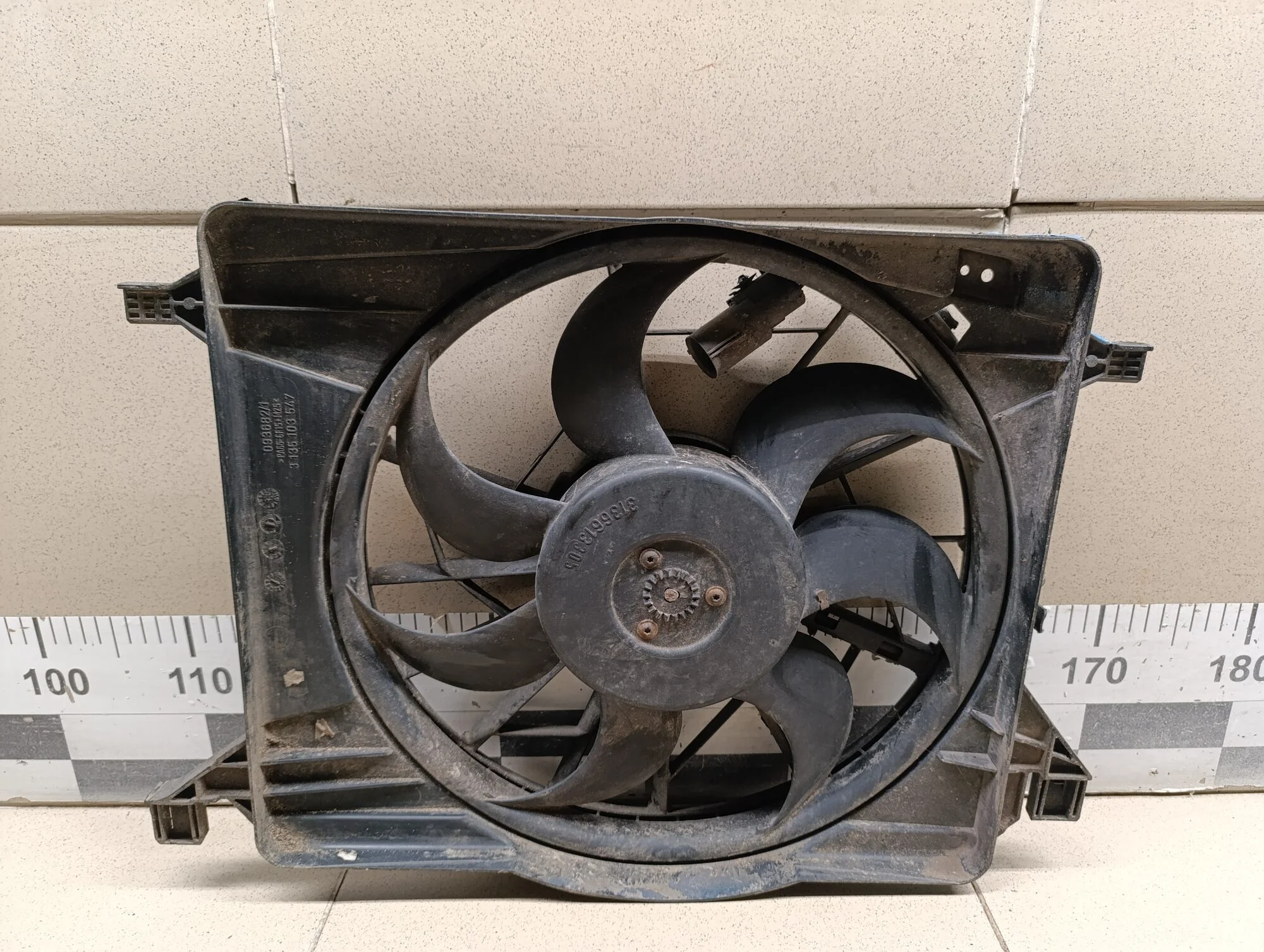 Вентилятор радиатора Focus II 2005-2008