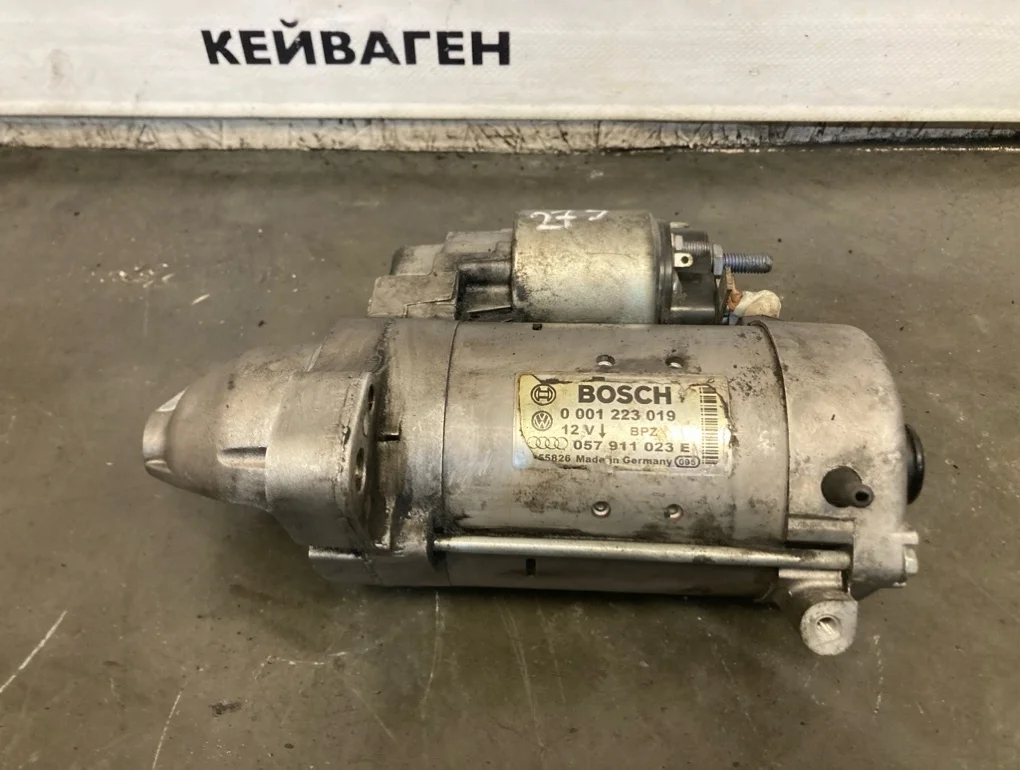 Стартер Audi Q7 2009 4L