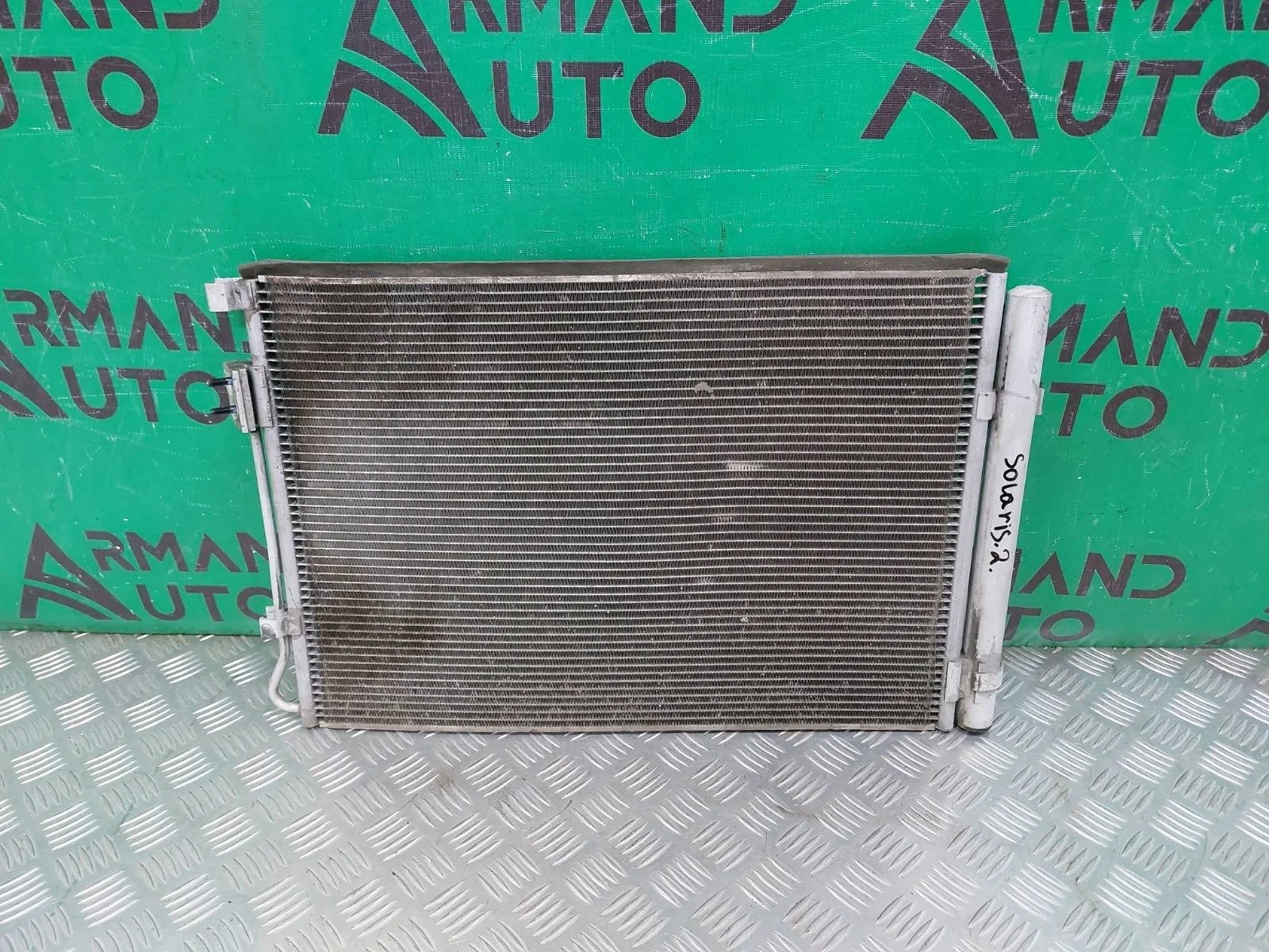 Радиатор кондиционера Hyundai Solaris 2017-нв