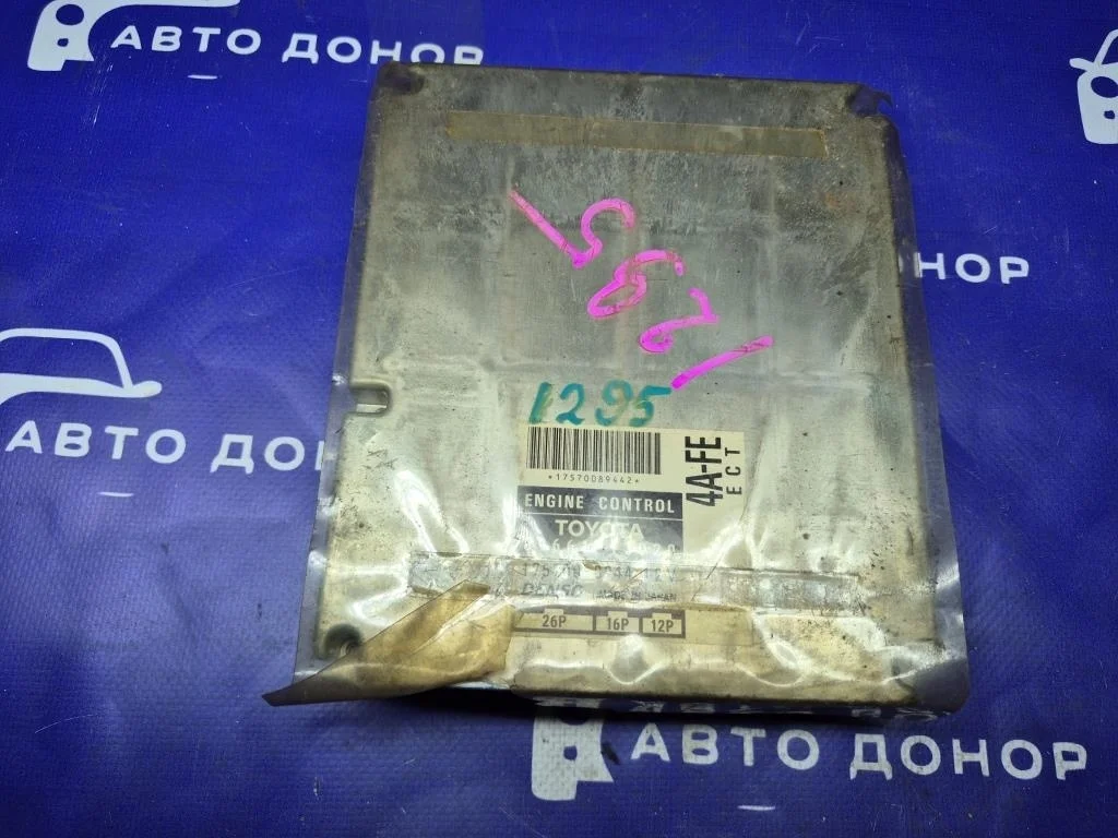 блок управления двс TOYOTA COROLLA SPACIO AE111 4AFE