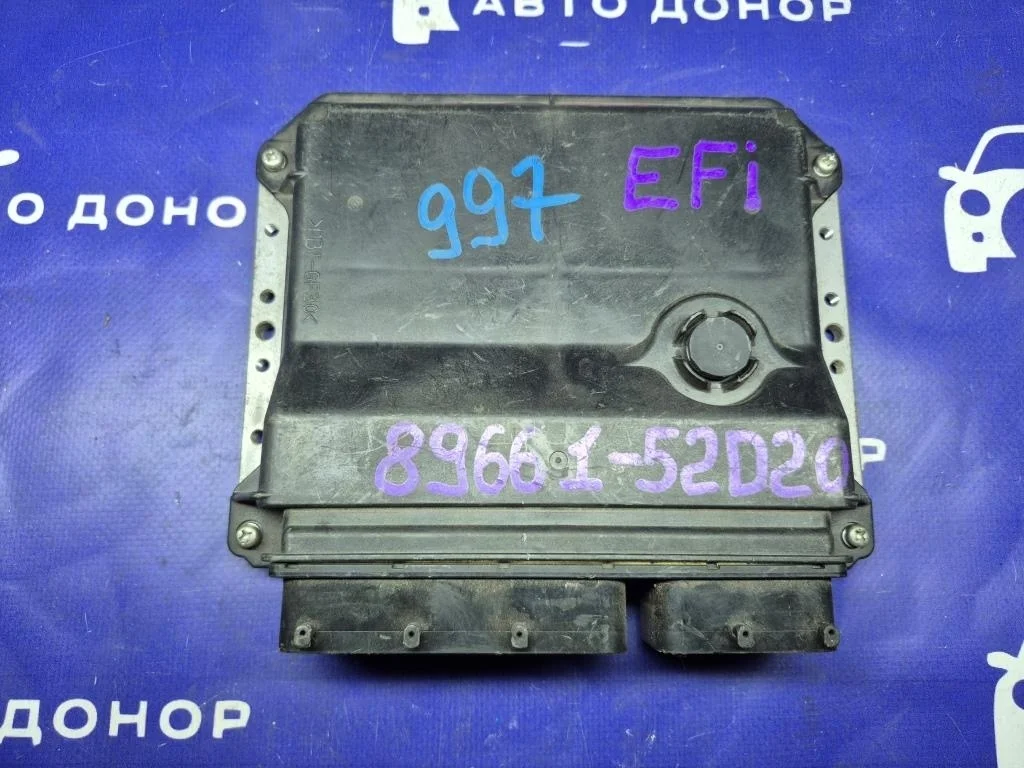 блок управления двс TOYOTA RACTIS SCP100 2SZFE - 89661-52D20