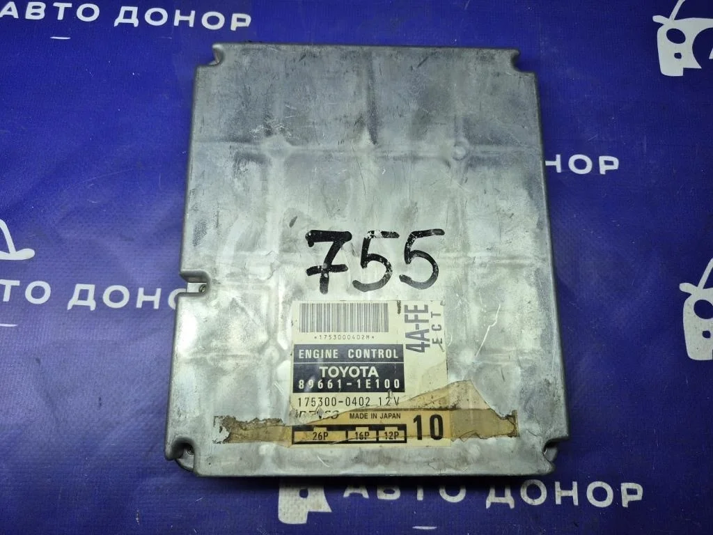 блок управления двс TOYOTA SPRINTER CARIB AE111 4AFE