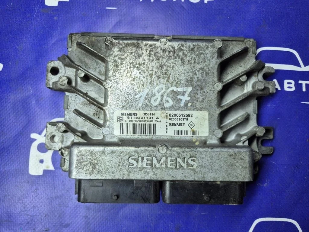 блок управления двс RENAULT KANGOO KC K4M