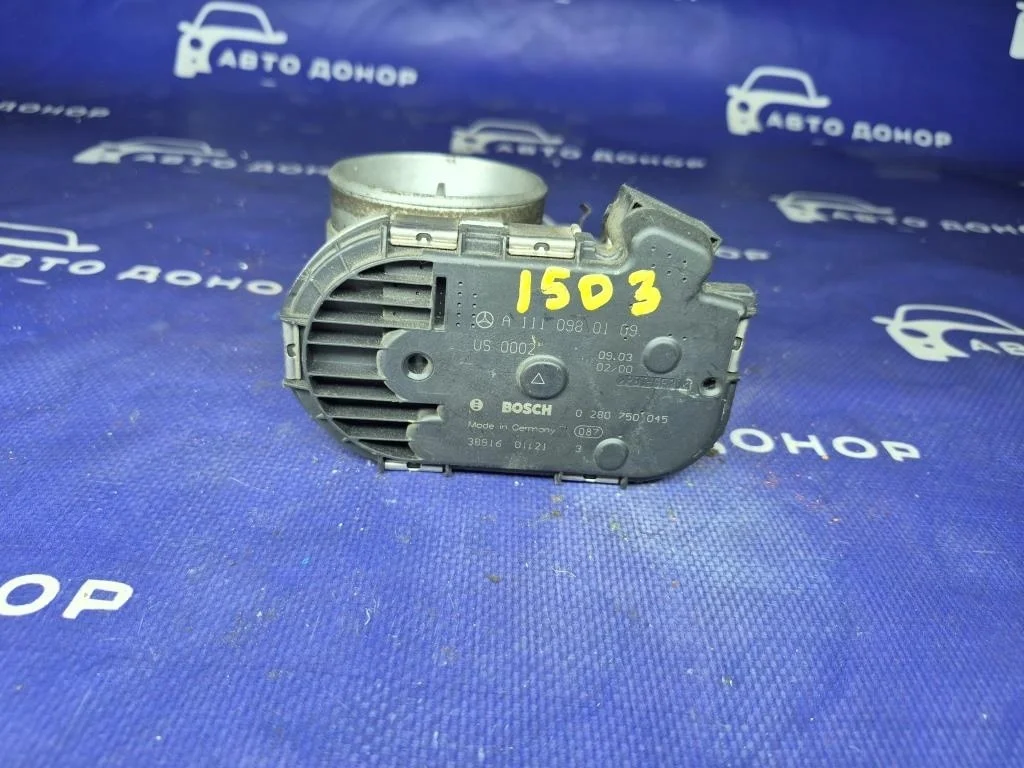 заслонка дроссельная MERCEDES-BENZ C-Class W203.042 M271KE18ML