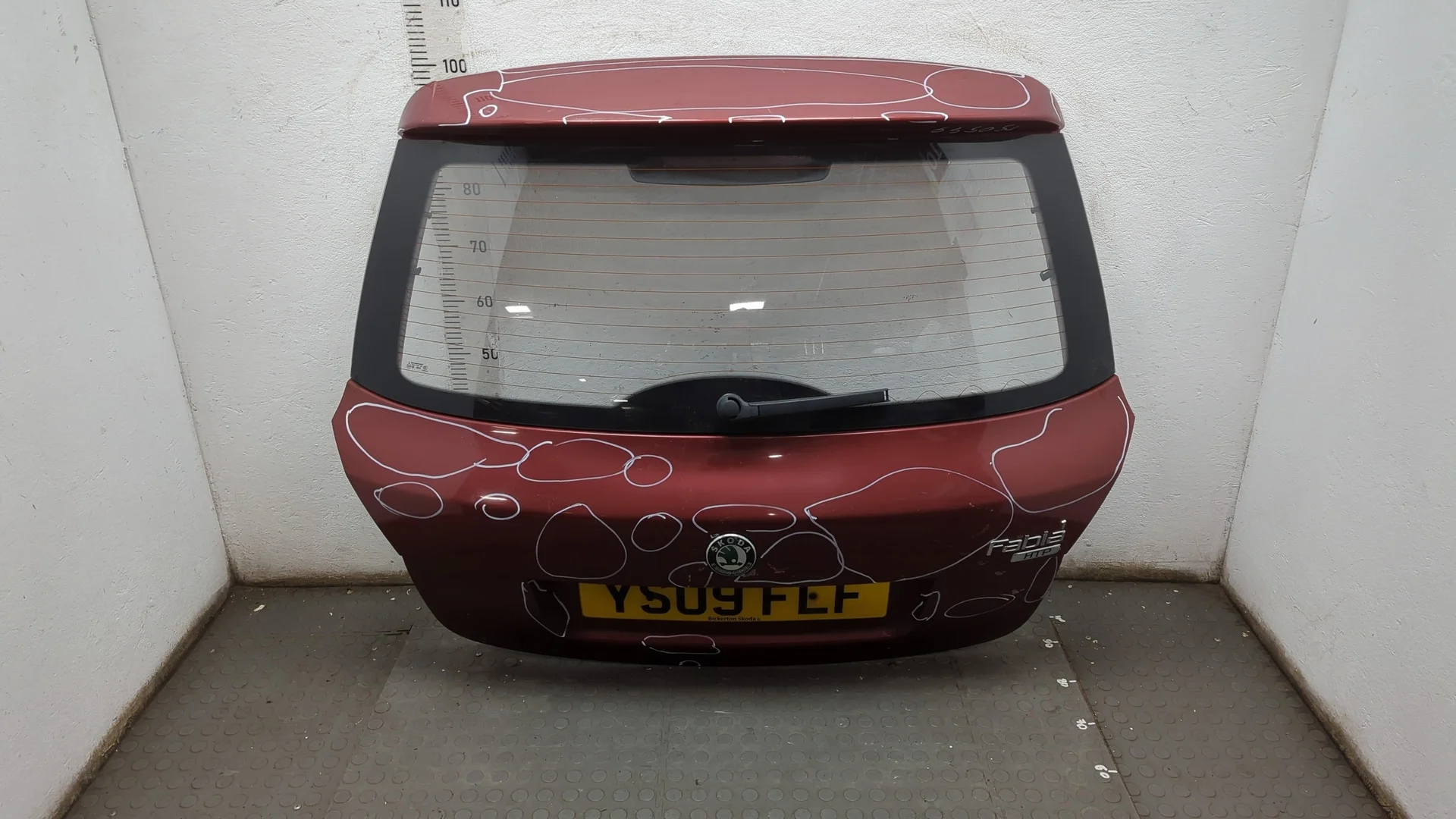 Крышка (дверь) багажника Skoda Fabia 2007-2014 КПП 5-ст.мех.(МКПП) BBM Бензин 1.2 л Инжектор