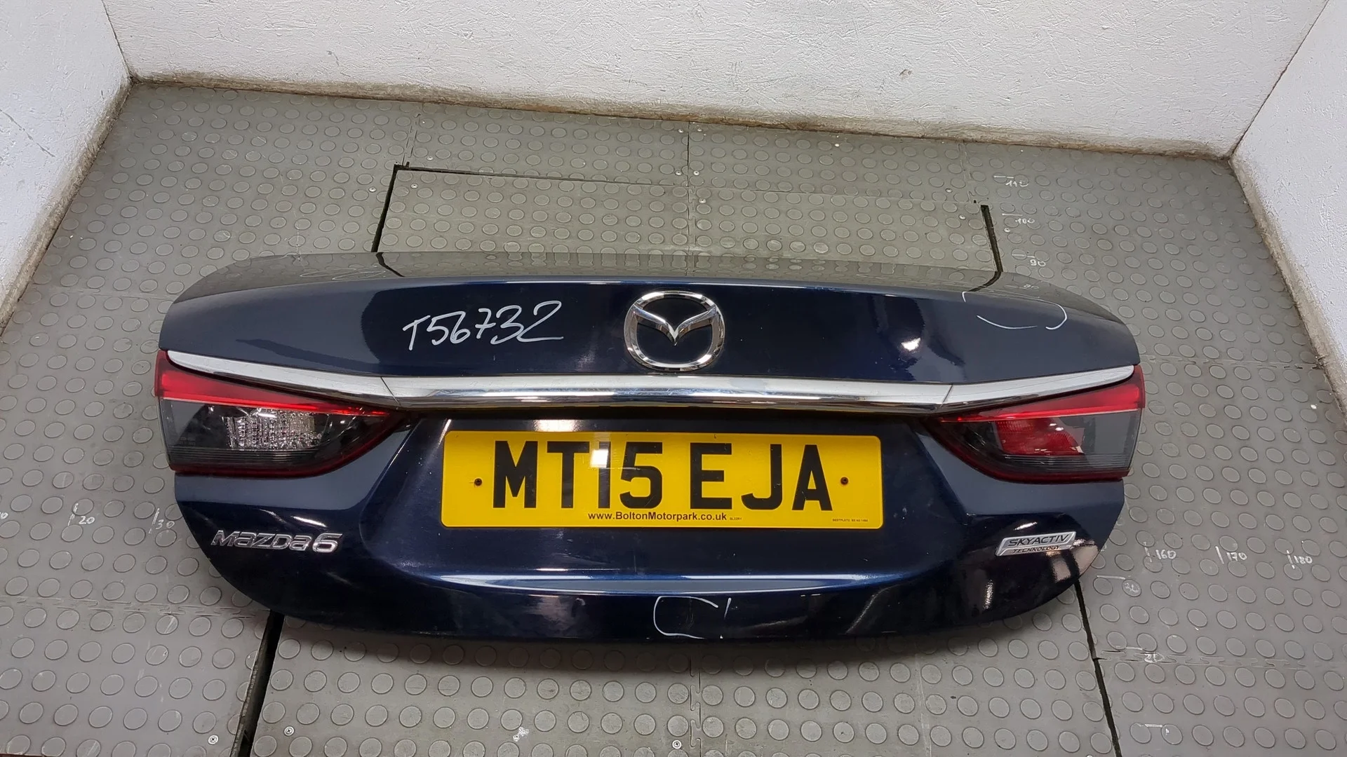 Крышка (дверь) багажника Mazda Mazda6 GJ 2012-2018 КПП 6-ст.мех.(МКПП) SH Дизель 2.2 л