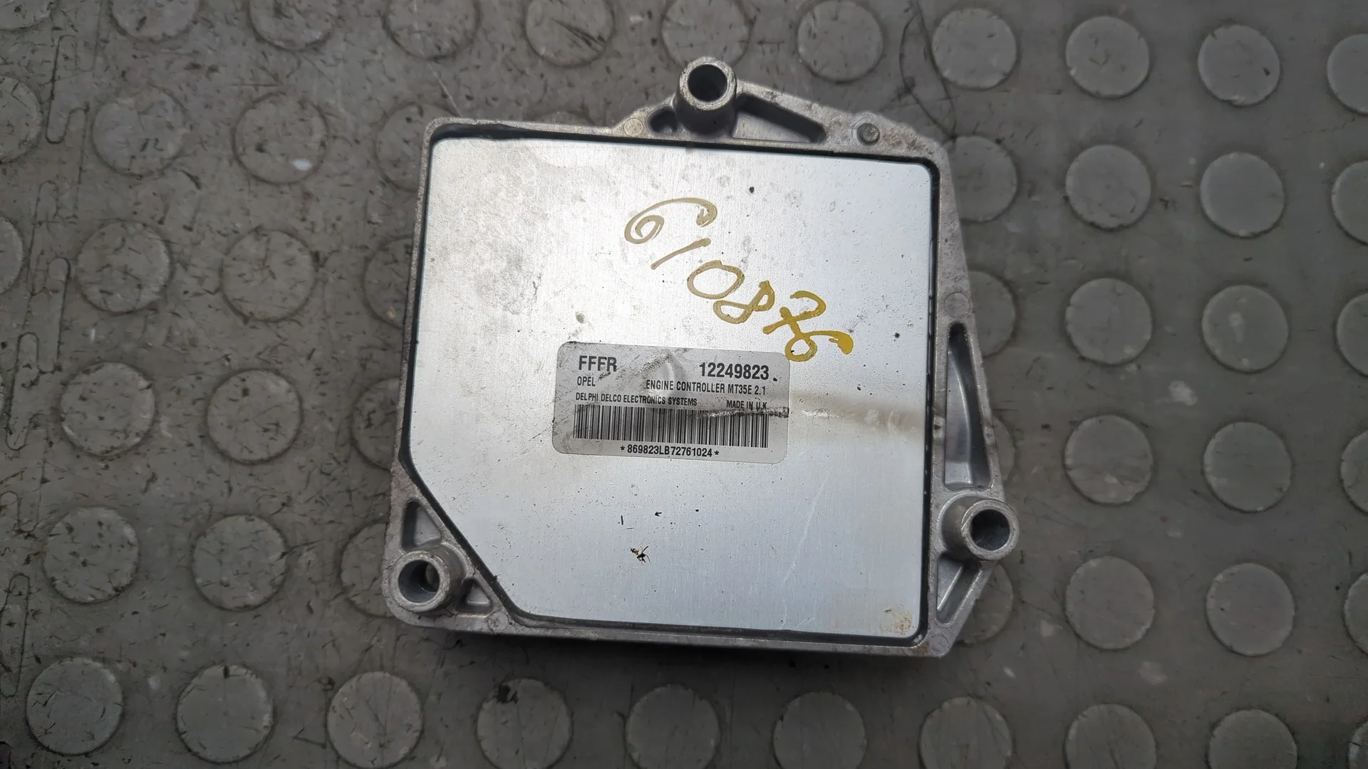 Блок управления двигателем Opel Meriva 2003-2010 КПП-робот (РКПП) Z16XEP Бензин 1.6 л Инжектор