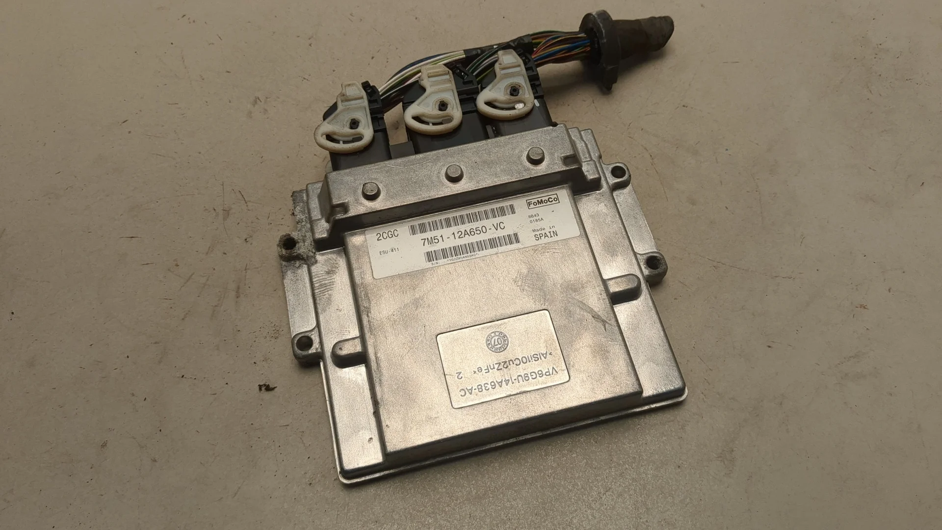 Блок управления двигателем Ford C-Max 2002-2010 КПП 5-ст.мех.(МКПП) QQDA, QQDB Бензин 1.8 л Инжектор