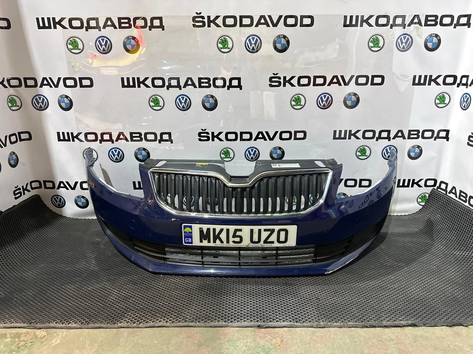 Бампер Skoda Octavia 2015 5EU807217 A7 (5E) 1.2 CJZA, передний