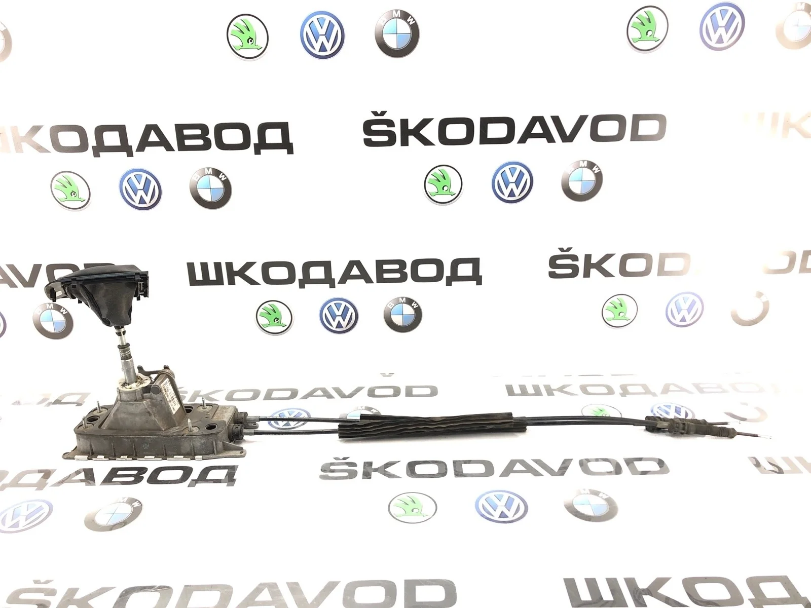 Кулиса с тросами МКПП Skoda Octavia 1K0711265AP A5 (1Z) 1.6 BSE