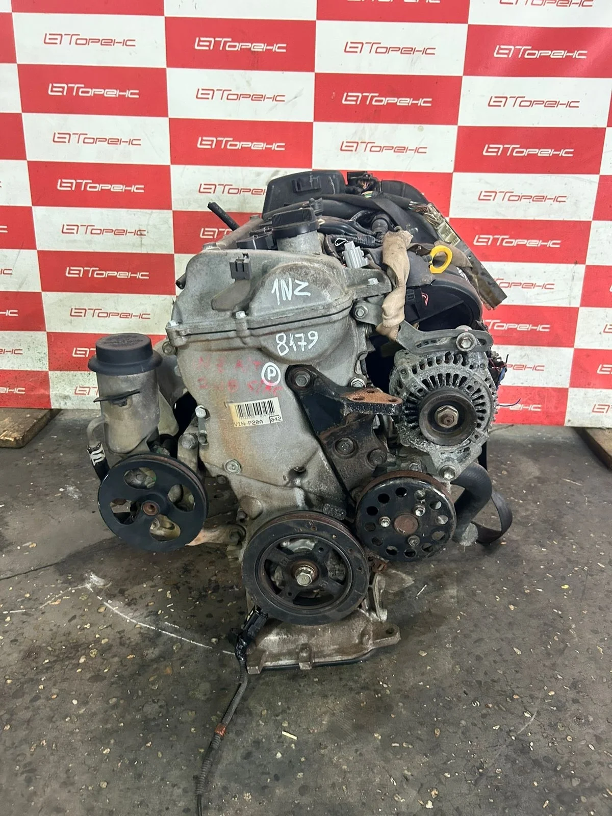 Двигатель TOYOTA ALLEX 1NZ-FE NCP10 uT238179
