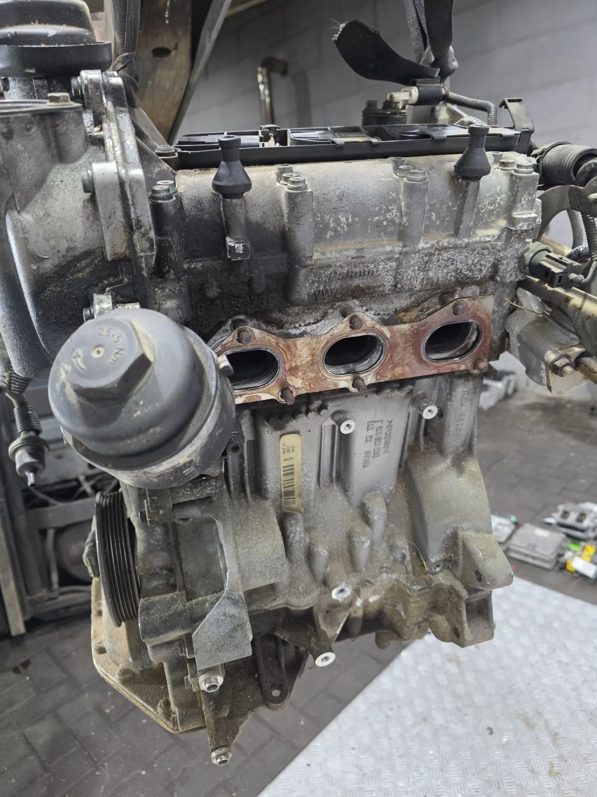 Двигатель AZQ Volkswagen Polo 4 1.2 Бензин