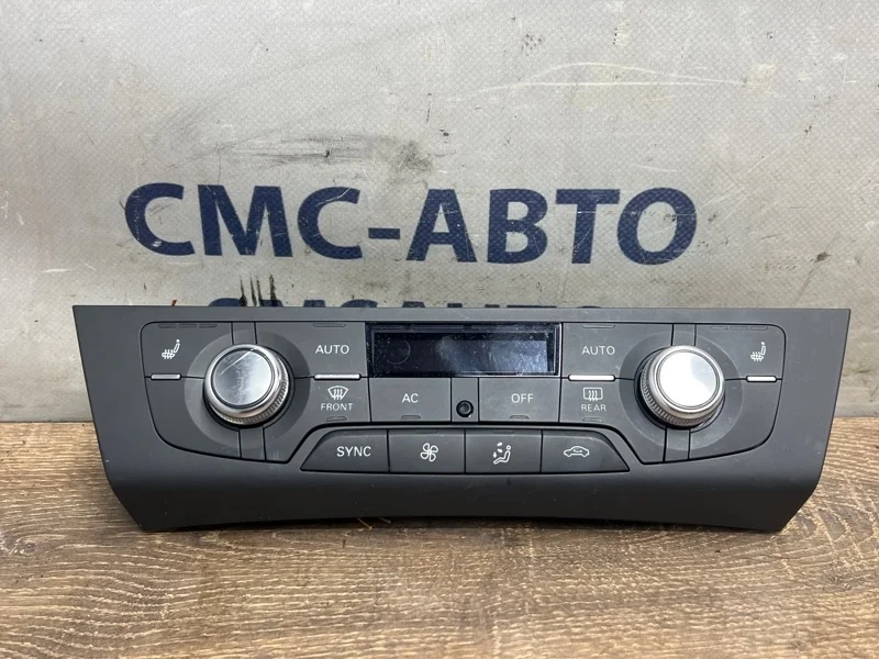 Блок управления климатом Audi A7 2011 4G0820043K 4G 3.0 CGW, передний
