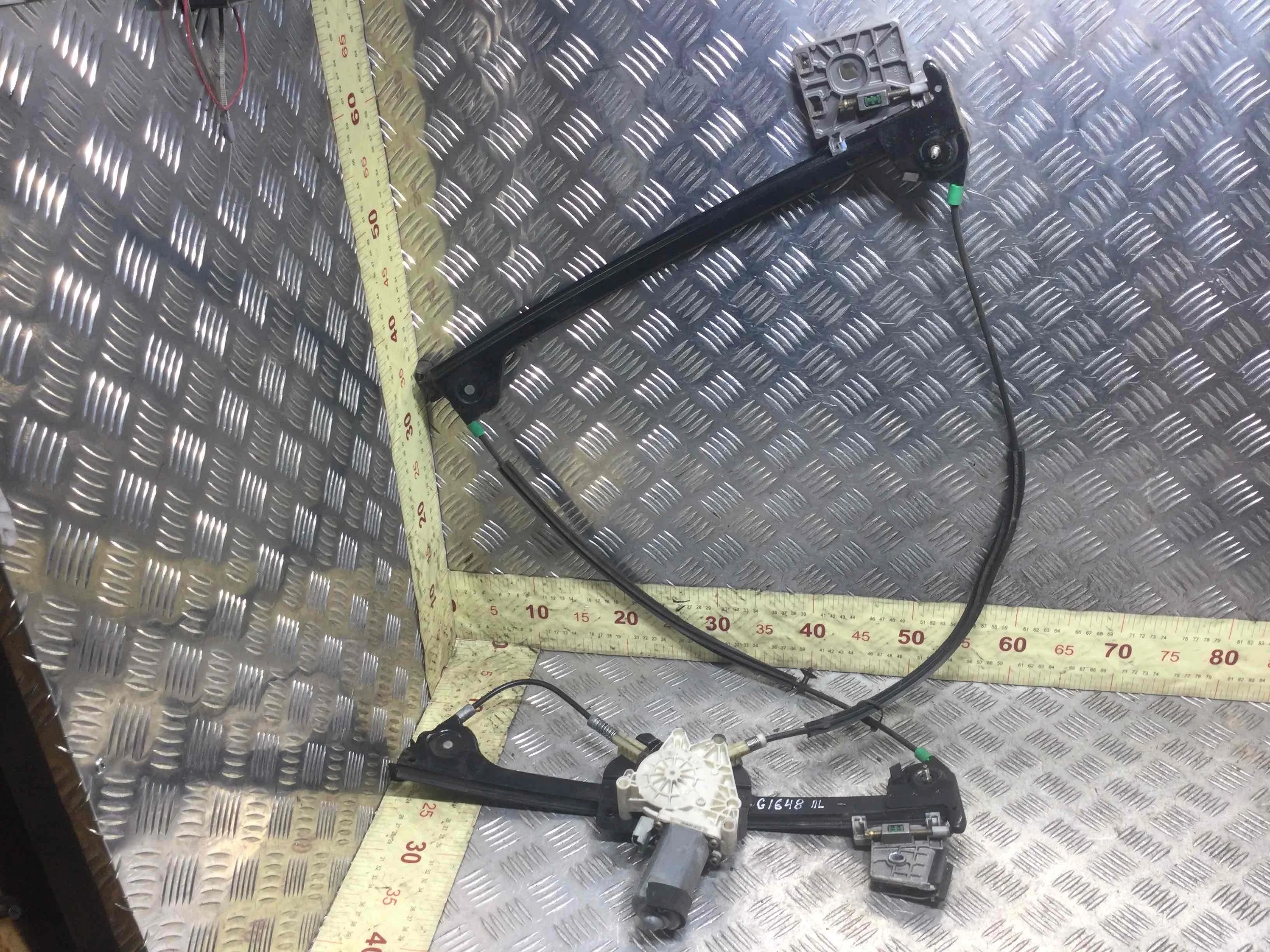 Стеклоподъемник электрический передний левый Peugeot 206 1 поколение (1998-2003) бензин 2.0 i Механика Кабриолет