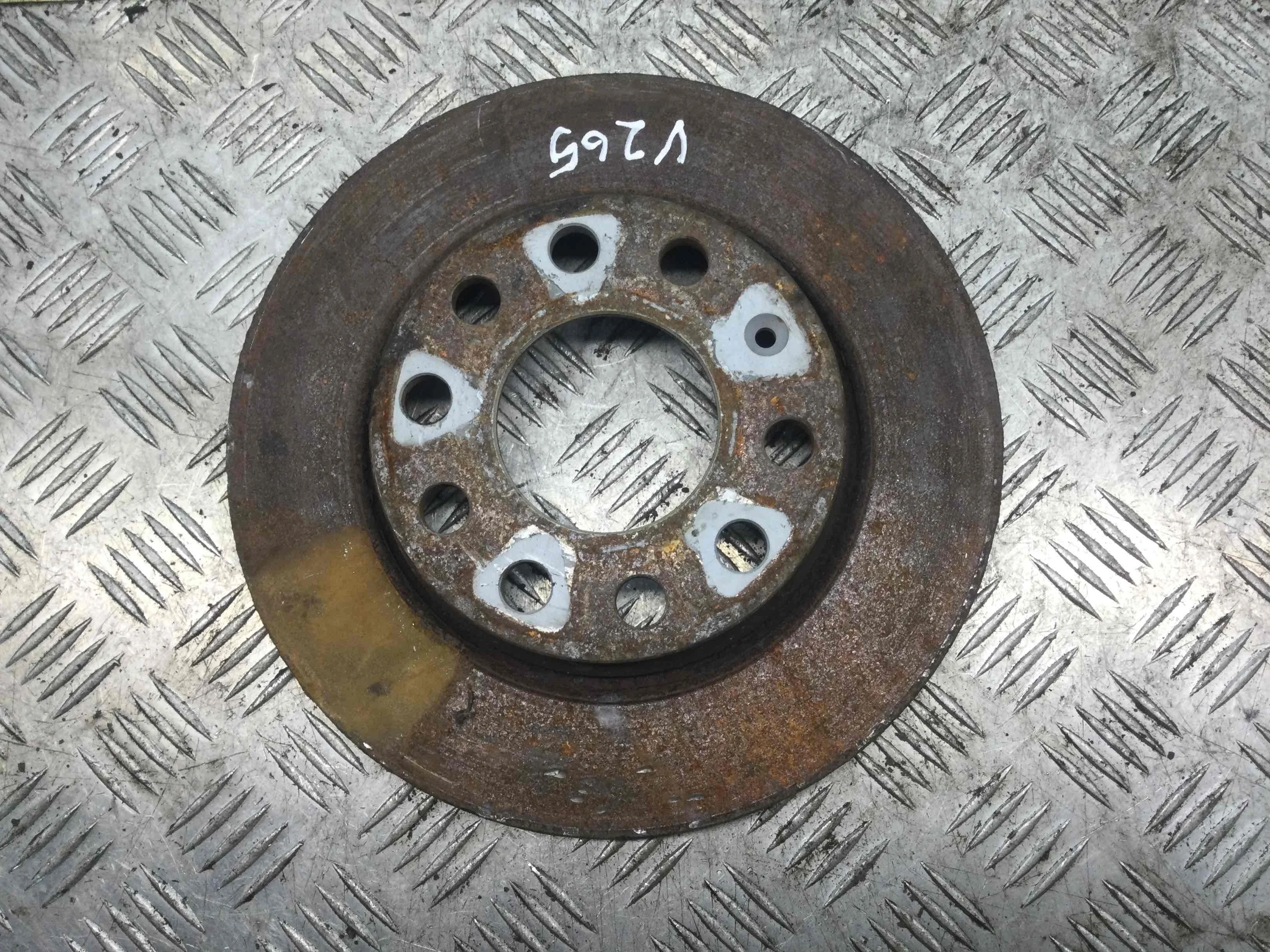 Диск тормозной задний Audi A4 B6 (2000-2005) дизель 2.5 TDI Автомат Универсал