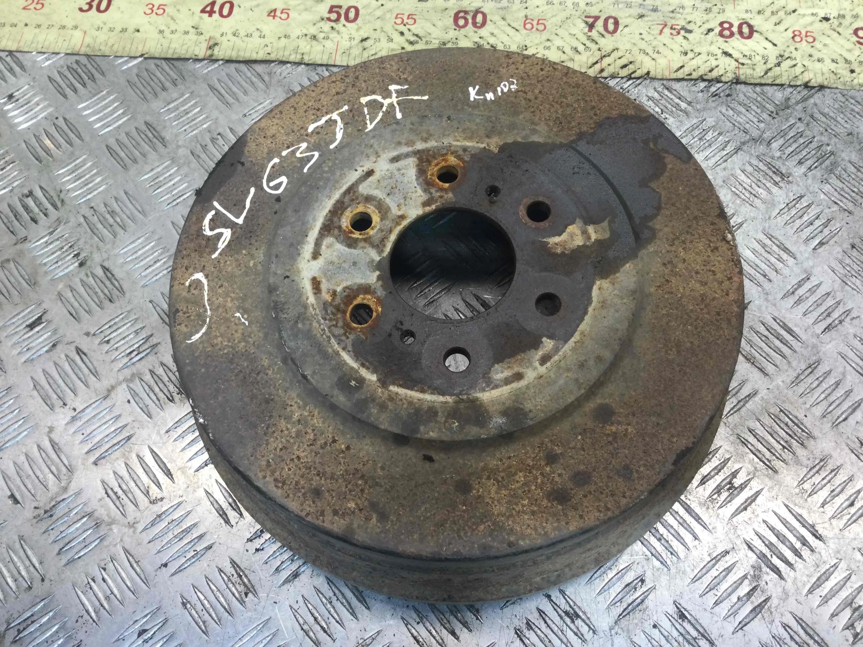 Барабан тормозной Nissan Navara D40 (2005-2010) дизель 2.5 DCI Механика