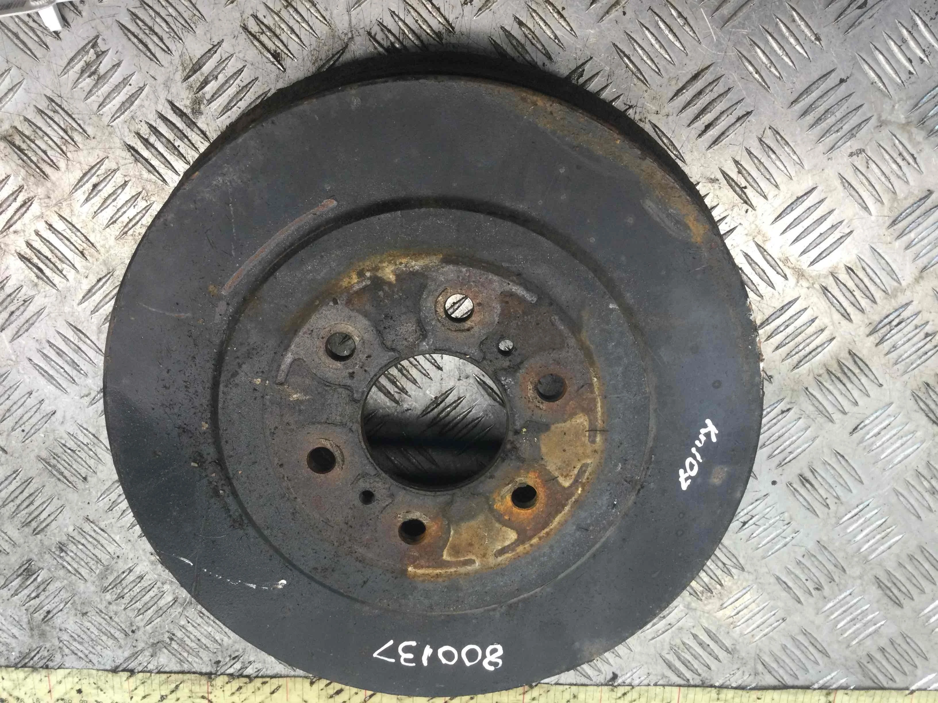 Барабан тормозной Nissan Navara D40 (2005-2010) дизель 2.5 DCI Механика