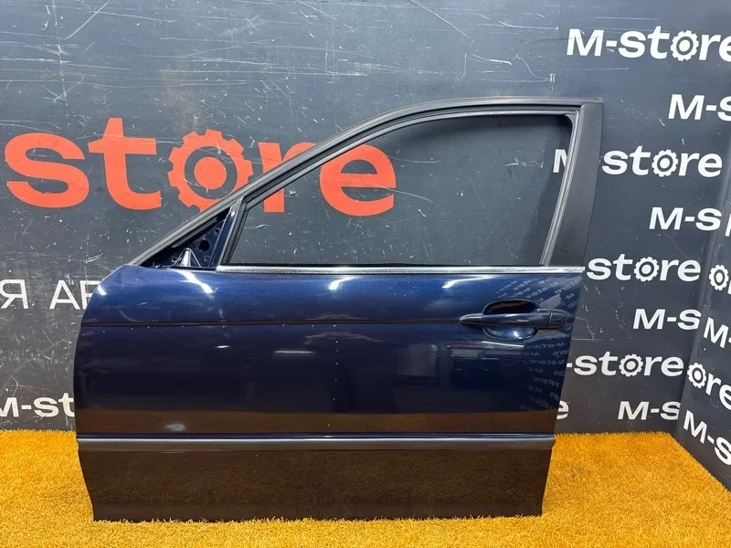 Дверь Bmw 3-Series 2004 41517034151 E46 N46B20A, передняя левая