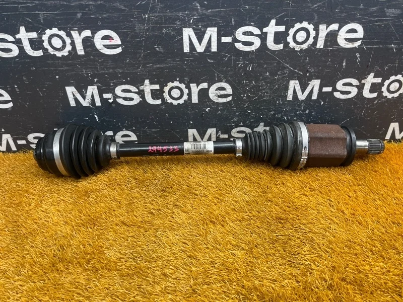 Привод Bmw X3 2011 7598027 F25 N55B30A, передний левый