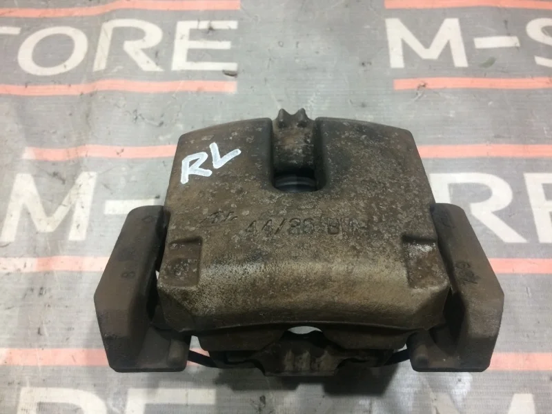 Суппорт Bmw X5 2009 34216776787 E70 N52B30, задний левый