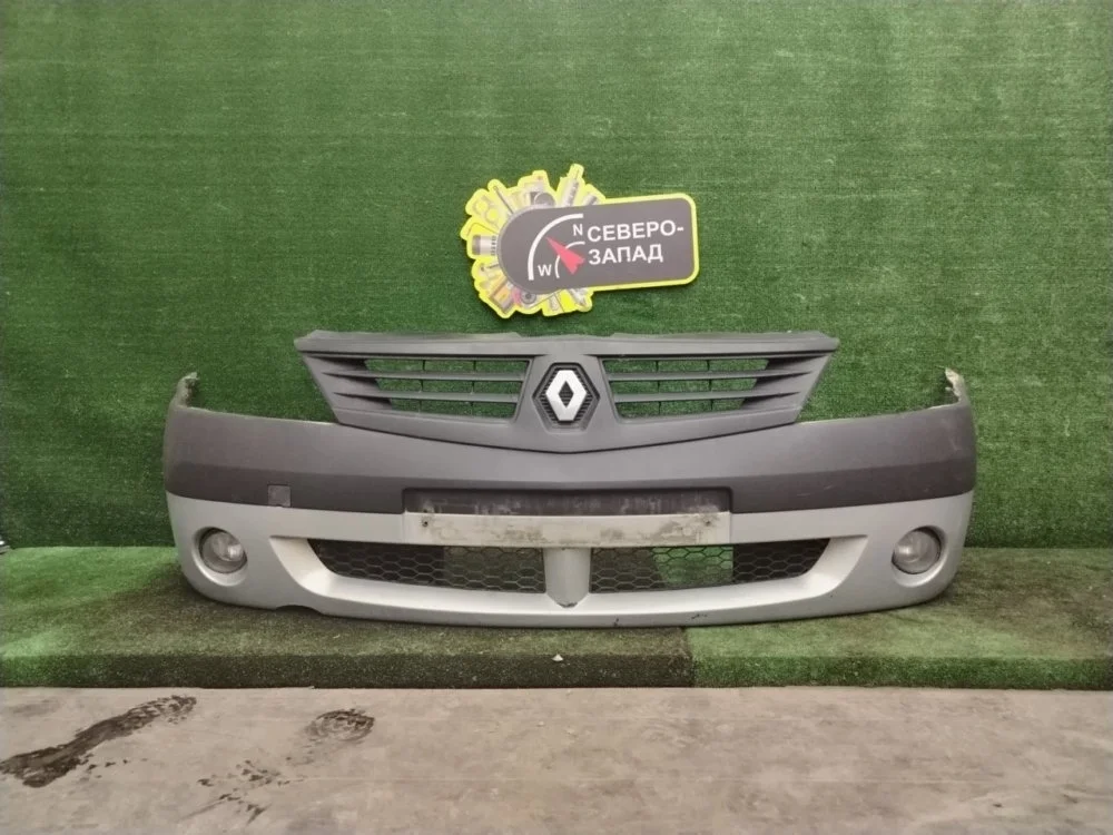 Бампер Renault Logan 2009 6001549907 L90 K7M710, передний