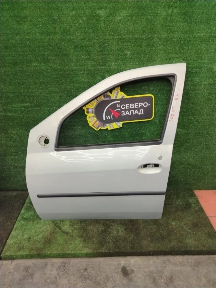Дверь Renault Logan 2009 801016598R L90 K7M710, передняя левая
