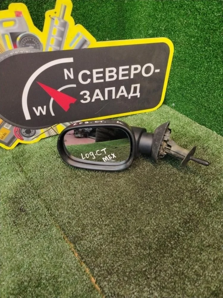 Зеркало Renault Logan 2009 8200965091 L90 K7M710, левое