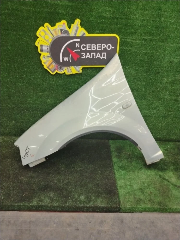 Крыло Renault Logan 2009 6001549971 L90 K7M710, переднее левое