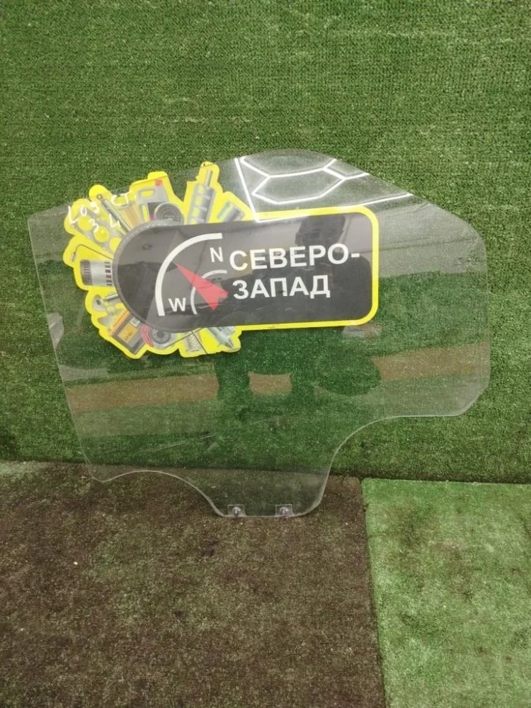 Стекло двери Renault Logan 2009 8200240553 L90 K7M710, заднее левое