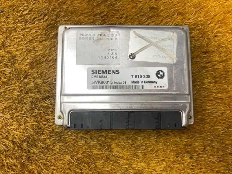 Блок управления ДВС BMW 3-Series 2002 7519308 E46 M54B25 (256S5)