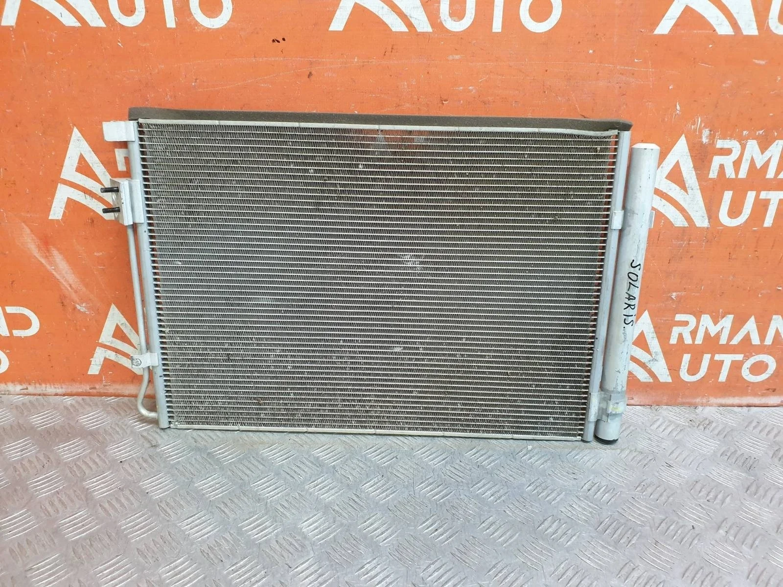 Радиатор кондиционера Hyundai Solaris 2017-нв