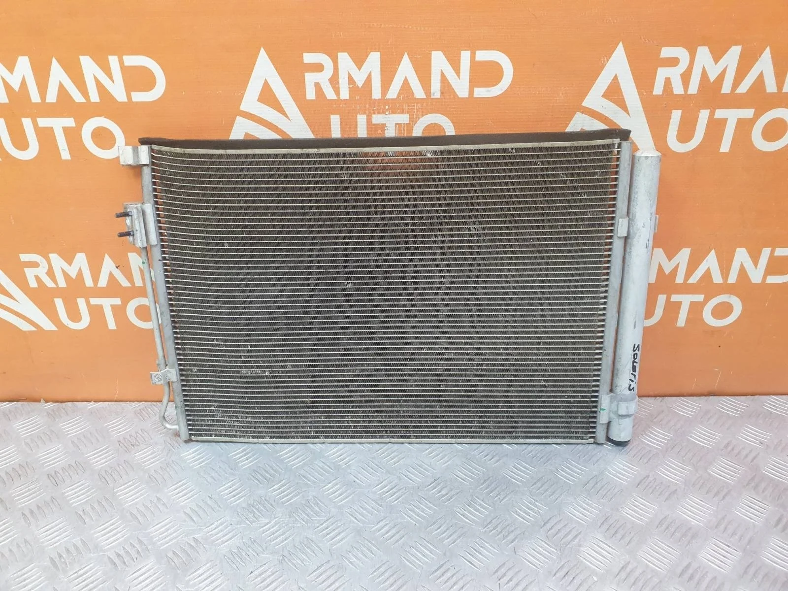 Радиатор кондиционера Hyundai Solaris 2017-нв