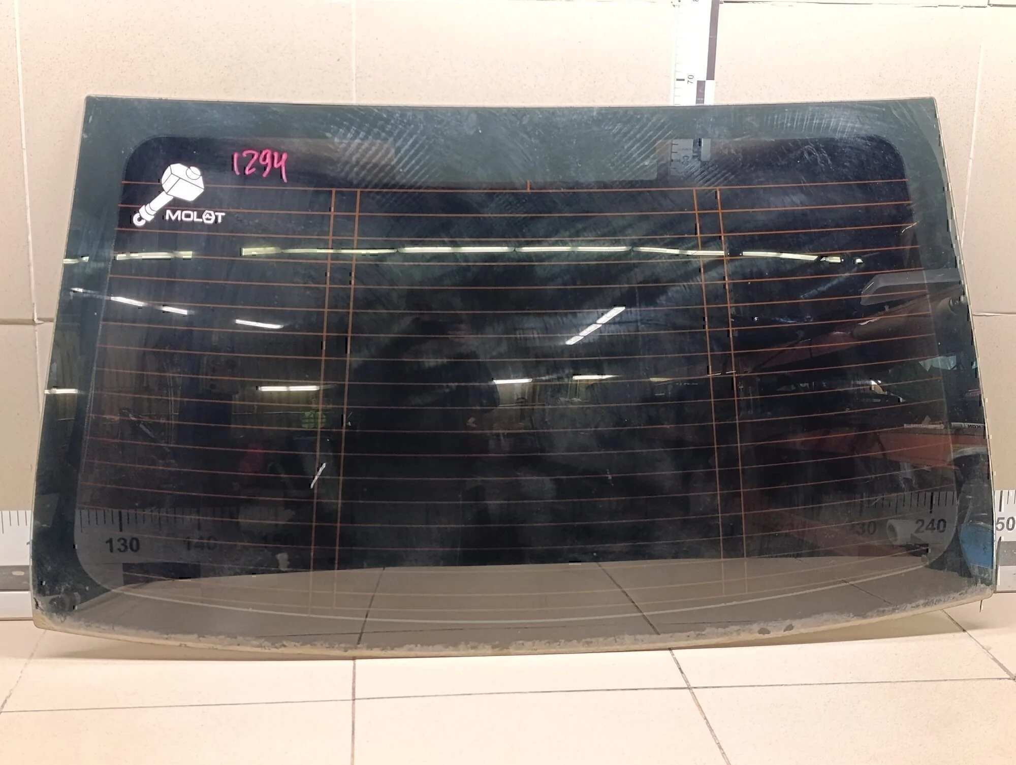 Стекло заднее 407 2004-2010