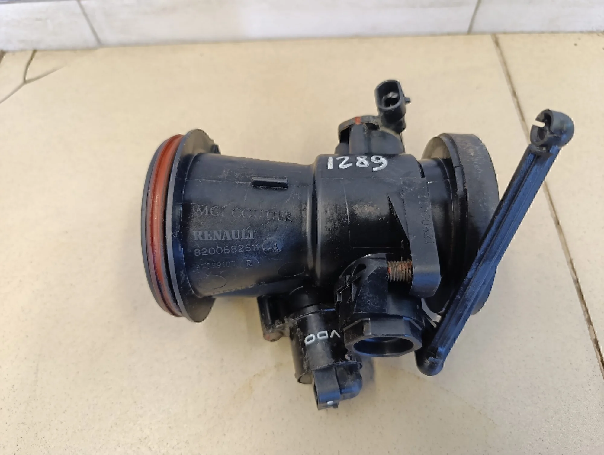 Заслонка дроссельная механическая Clio/Symbol 1998-2008