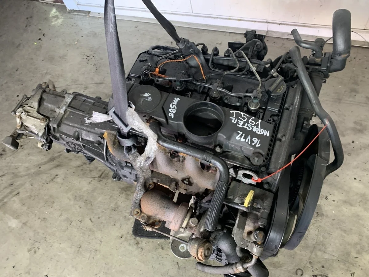 Двигатель Ford Transit VII (2006—2014) JXFA 2.4 TD дизель Передний