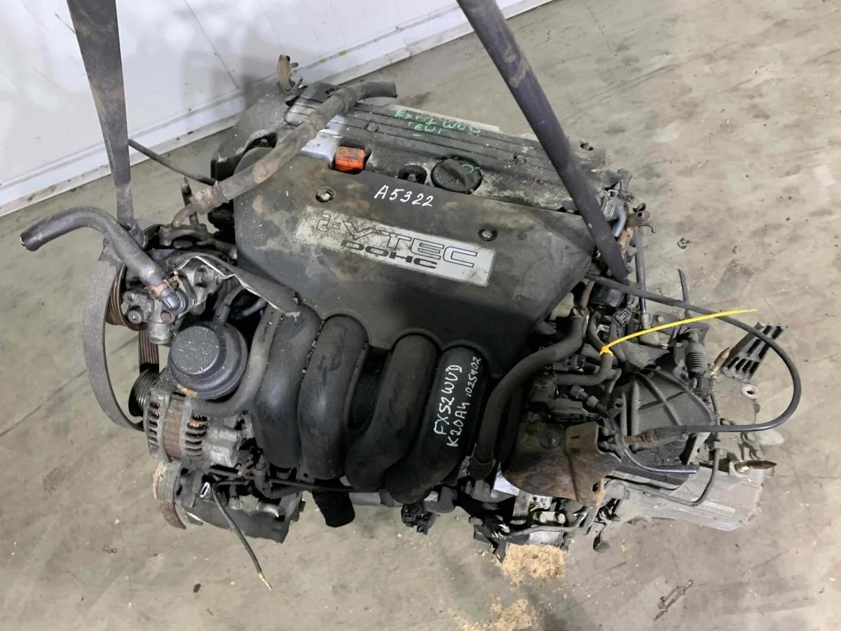 Двигатель Honda CR-V II (2001—2004) K20A4 2.0 i бензин Полный