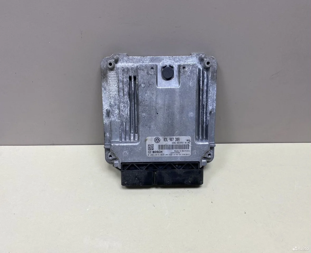 Блок управления двигателем vw passat b6 diesel