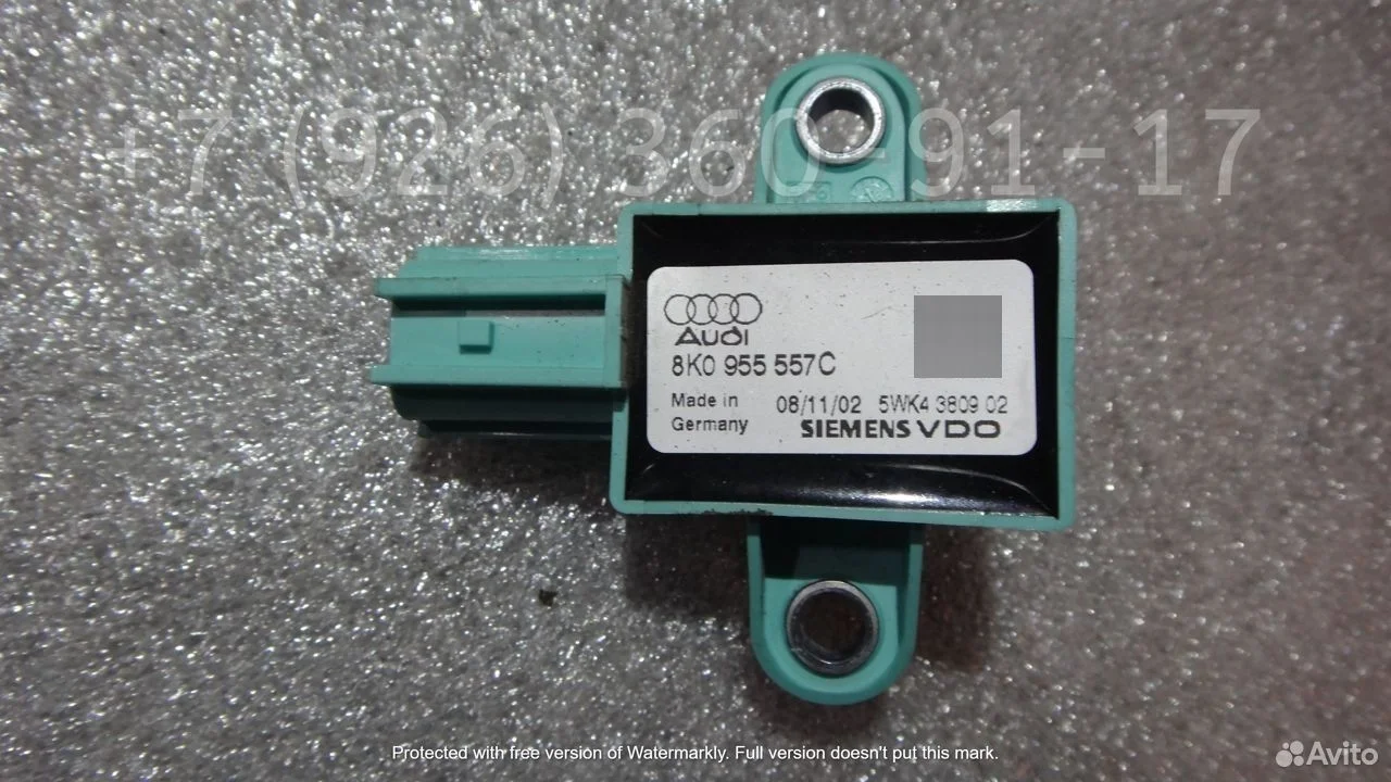 Датчик удара audi q5,a4,a5 8k0955557c