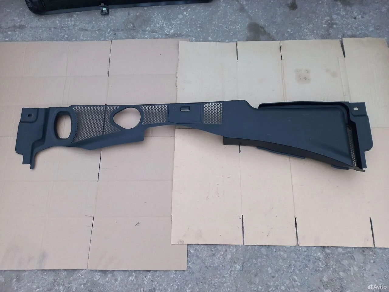 Решетка под лобовое стекло audi a4 b8 8k