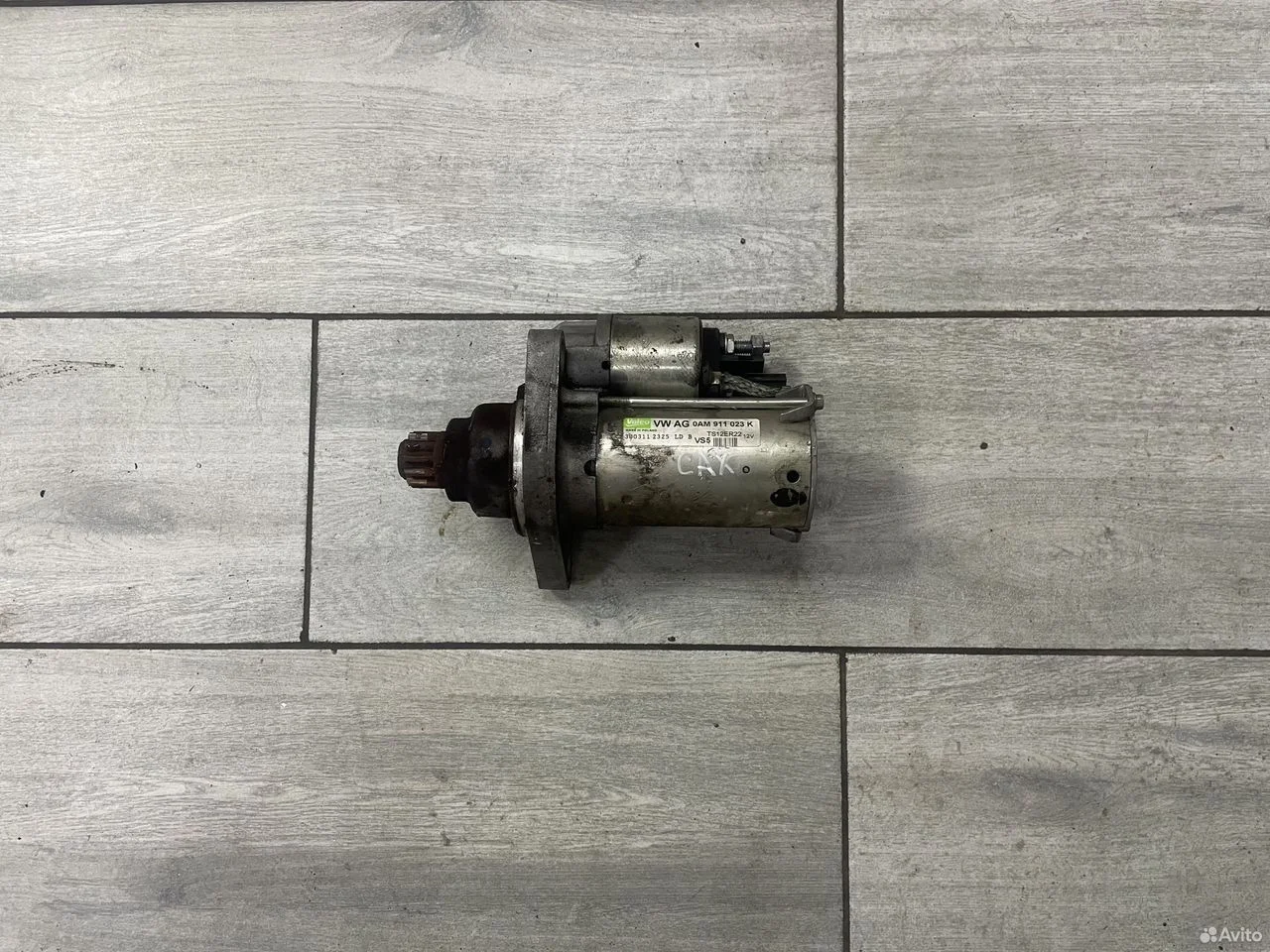 Стартер vag 0am911023k golf 6 skoda a5
