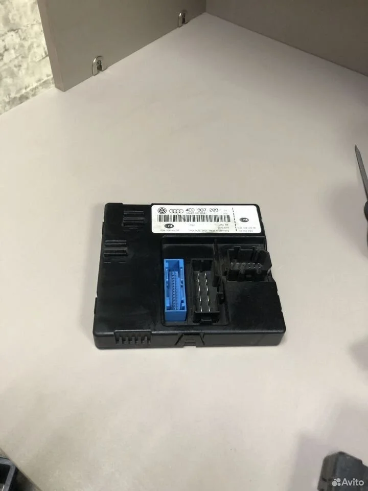 Блок комфорта audi a8 d3 4e 4e0907289