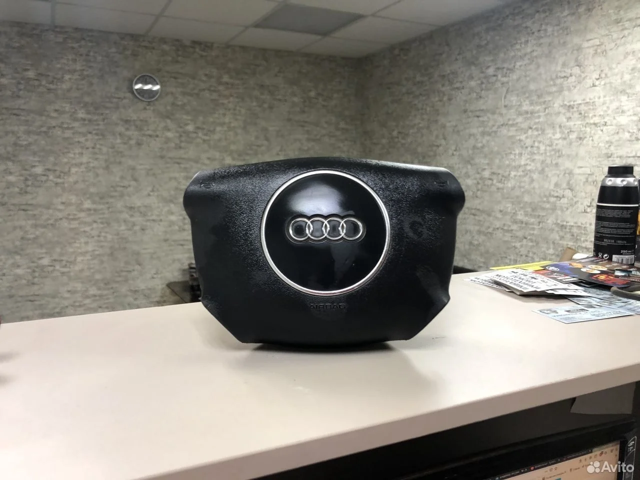 Подушка в руль srs audi a4 b6 8e