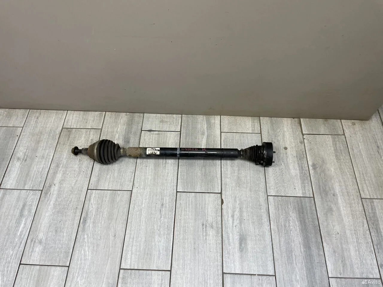 Привод правый skoda superb 2 3t