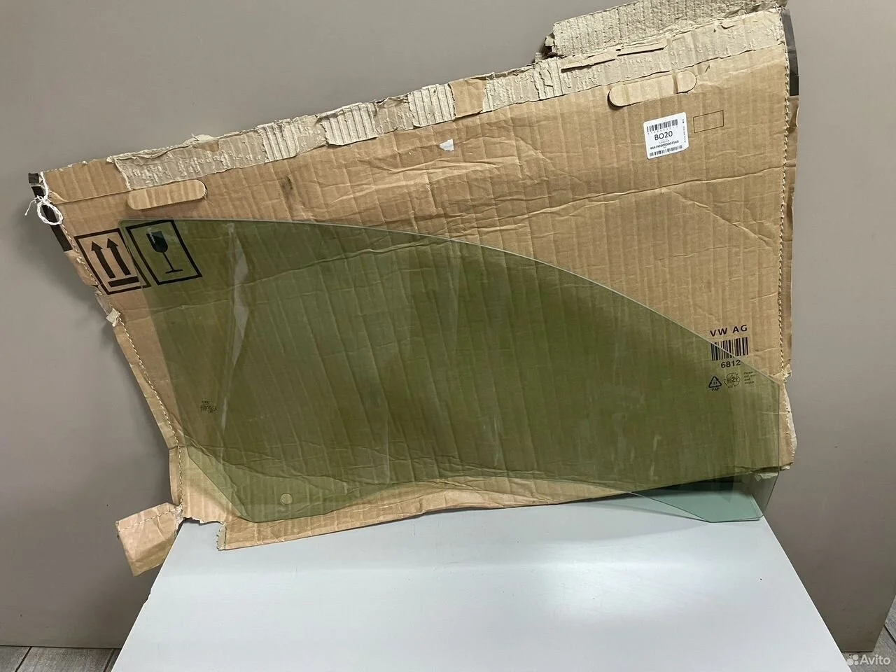 Новое vag стекло левой двери audi a5 8t coupe