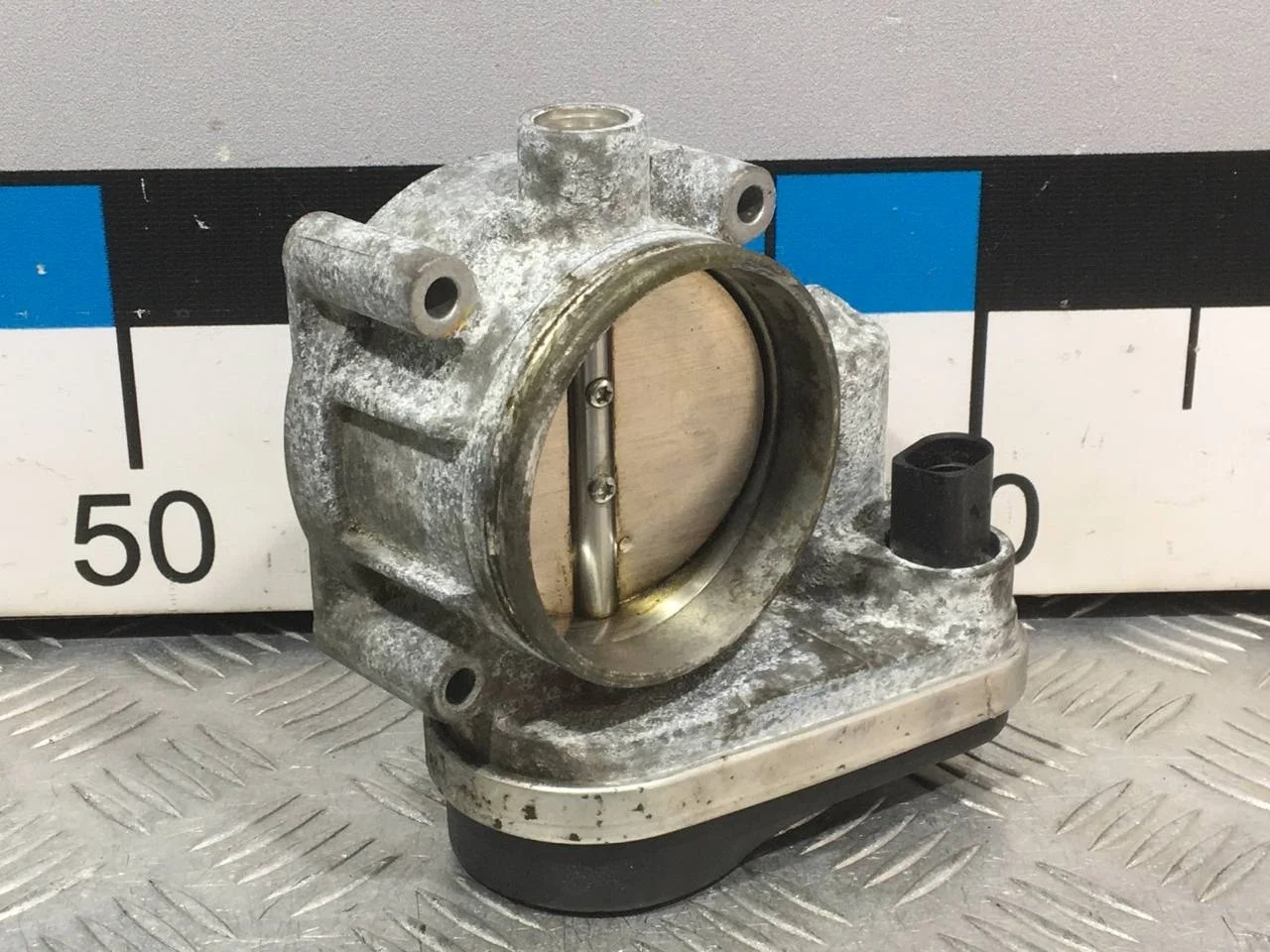 [Б/У] Заслонка дроссельная электрическая [Код: 00634255 ]