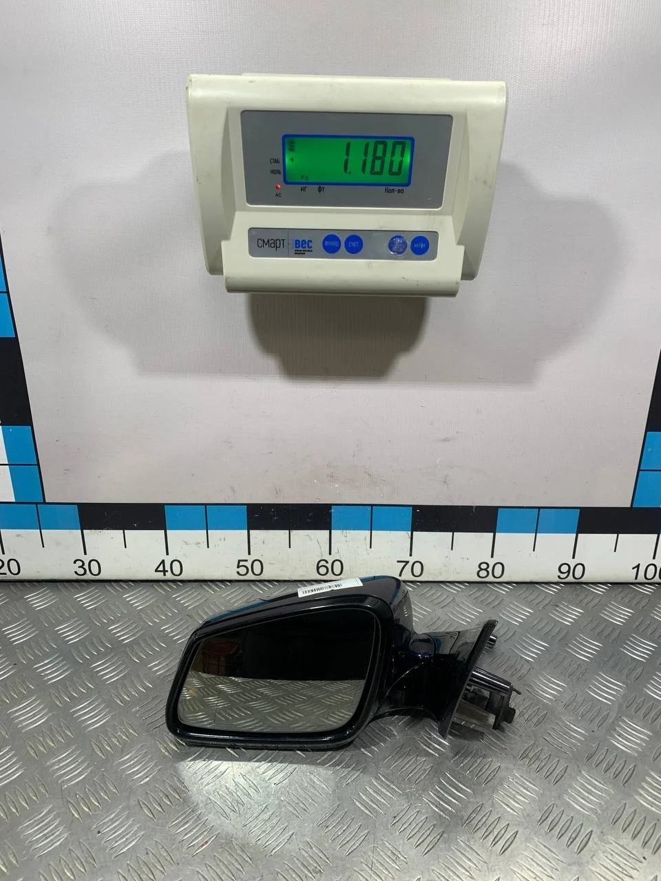 [Б/У] Зеркало электрическое левое BMW F01 F02 F03 F04 - в сборе, 3 контакта [Код: 00305405 ]