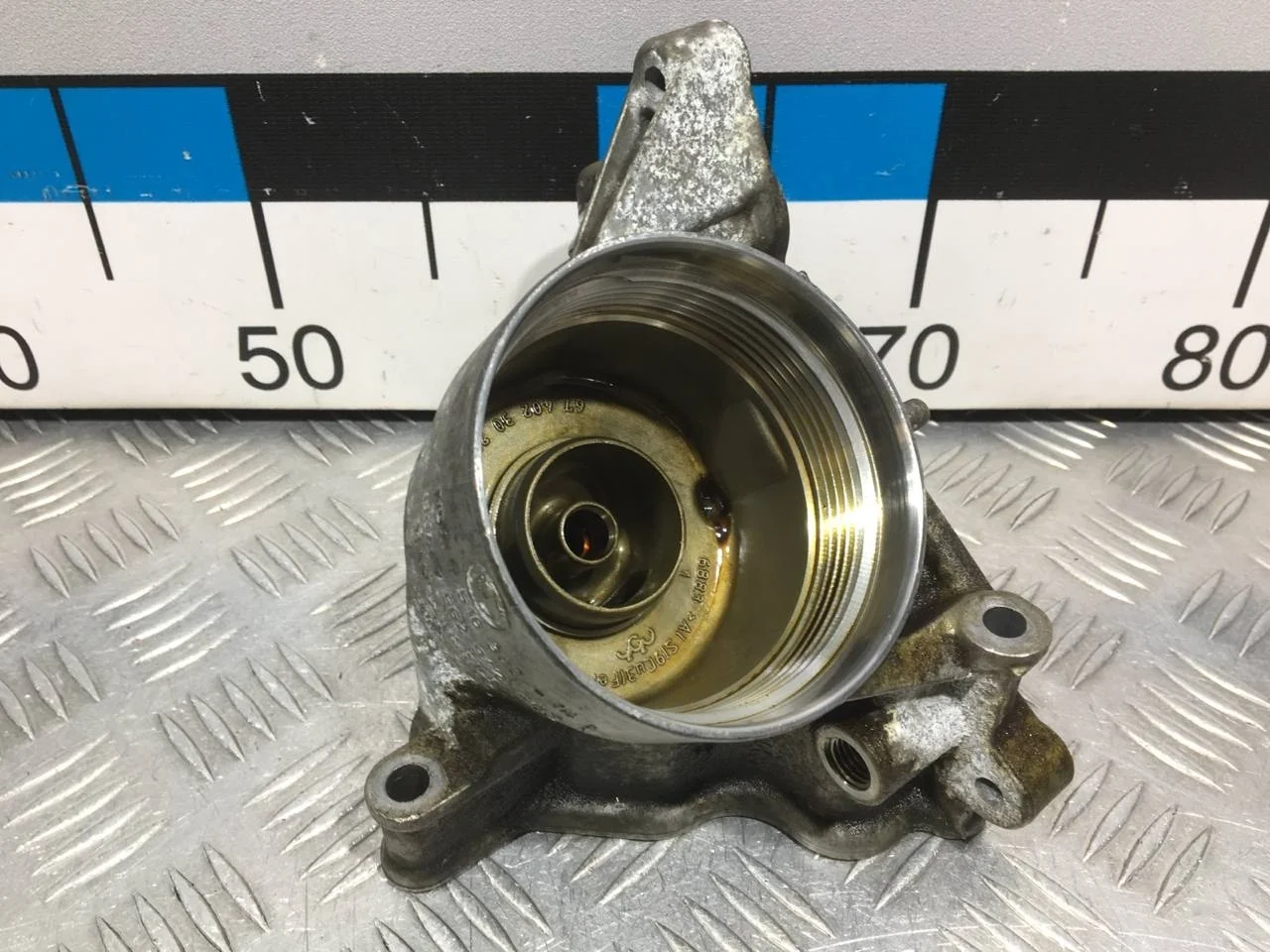 [Б/У] Корпус маслянного фильтра BMW E60/E61 [Код: 00636418 ]