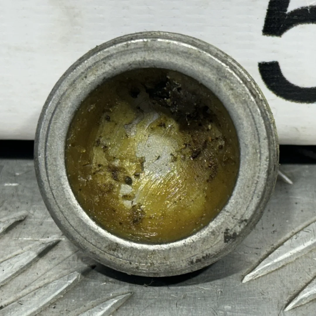 [ЧАСТЬ Б/У] Рейка рулевая - гайка шестигранная с шайбой [Код: 00416447 ]