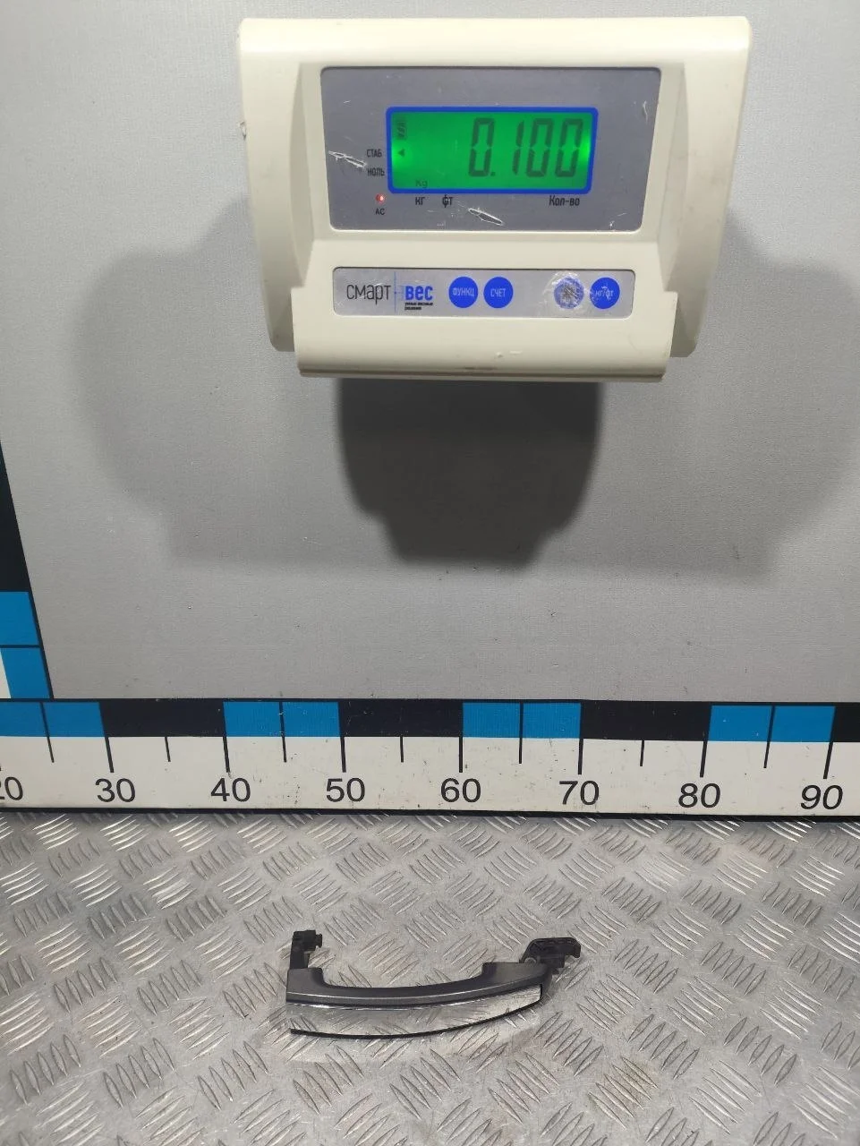 [Б/У] Ручка двери наружная хром [Код: 00685363 ]