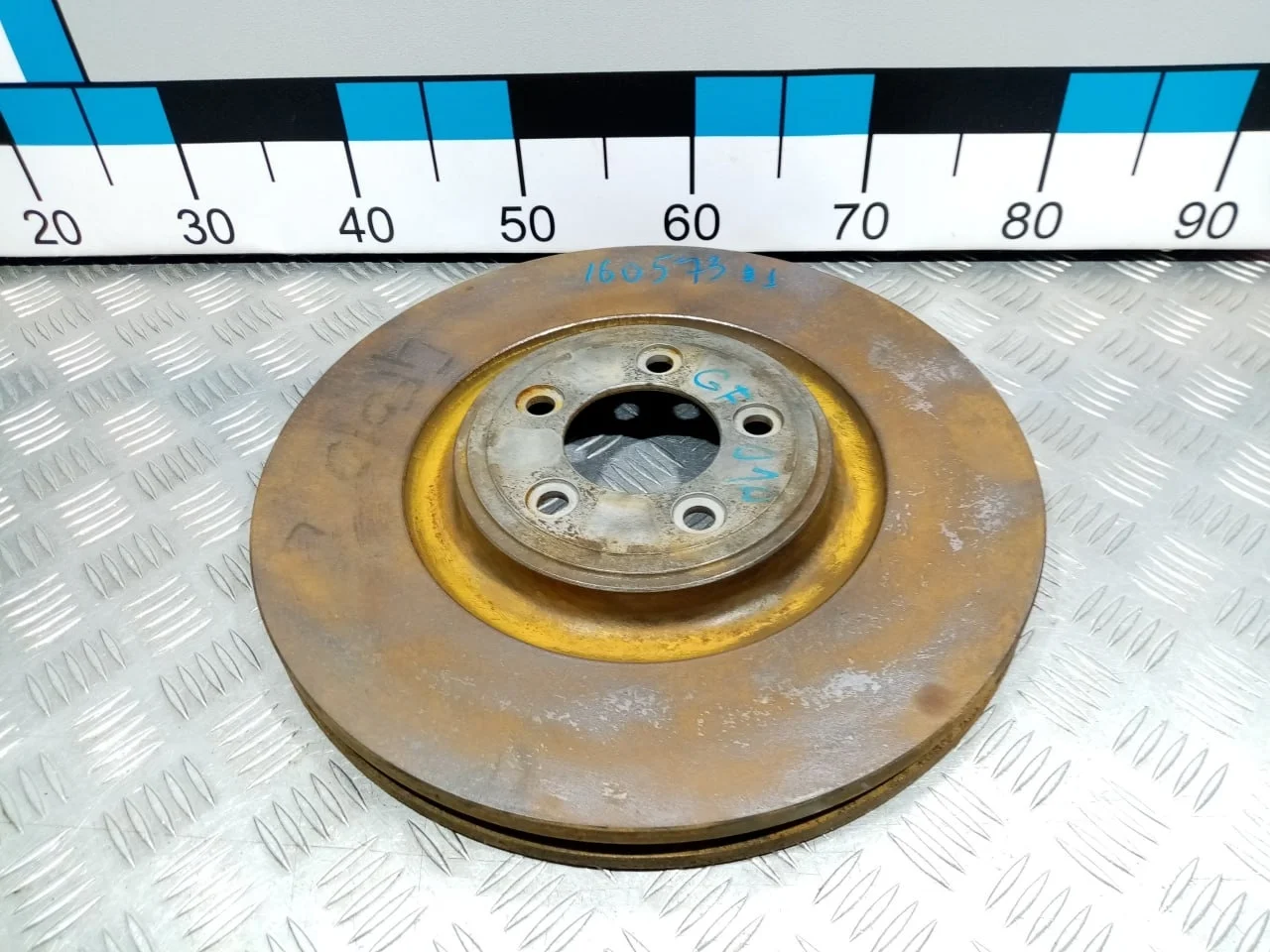 [Б/У] Диск тормозной передний вентилируемый - Остаток 32 мм [Код: 00612714 ]